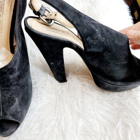 Prada Open Toe Heels - Picture 4 of 5